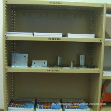 Light duty pegion hole shelving